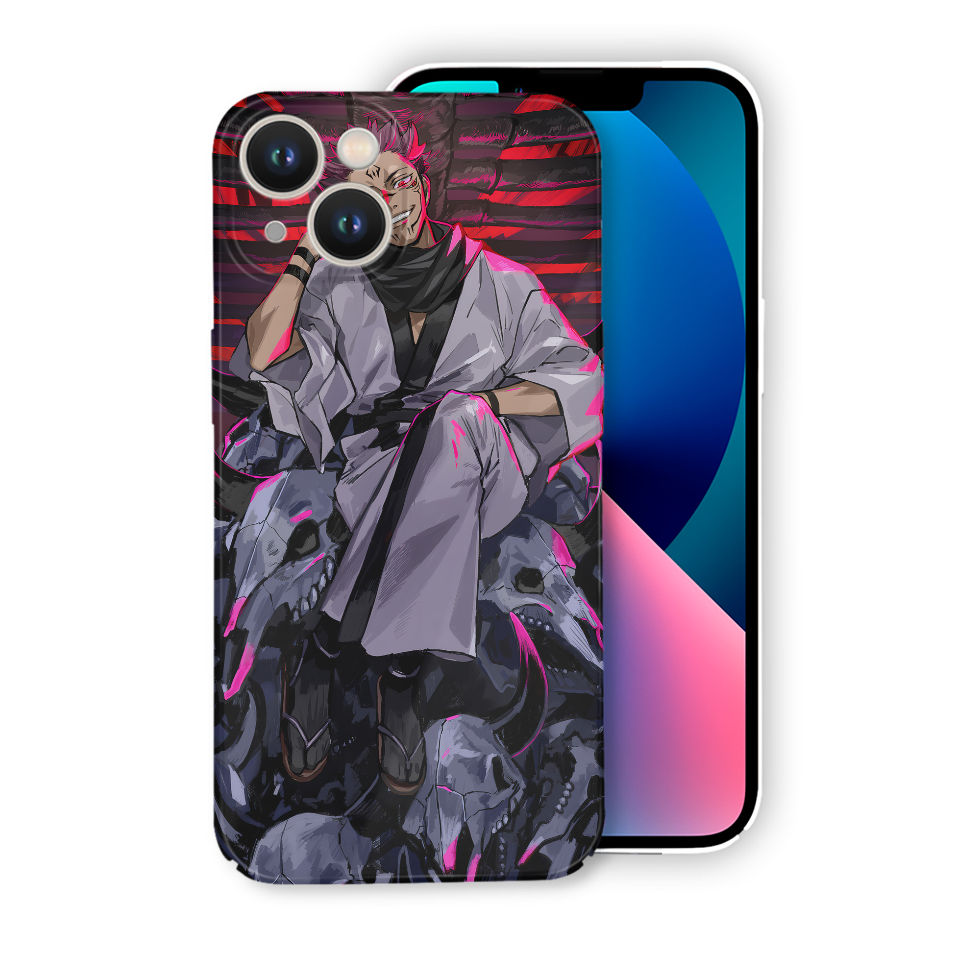 （画像用） 呪術廻戦 Jujutsu Kaisen 【iPhone 14シリーズ対応】ハードケース
